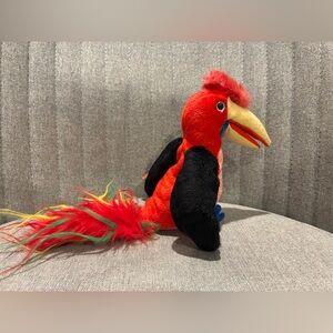 ⭐️3/$15⭐️Ty Beanie Babies "Frills" the Hornbill plush toy, released in 2001